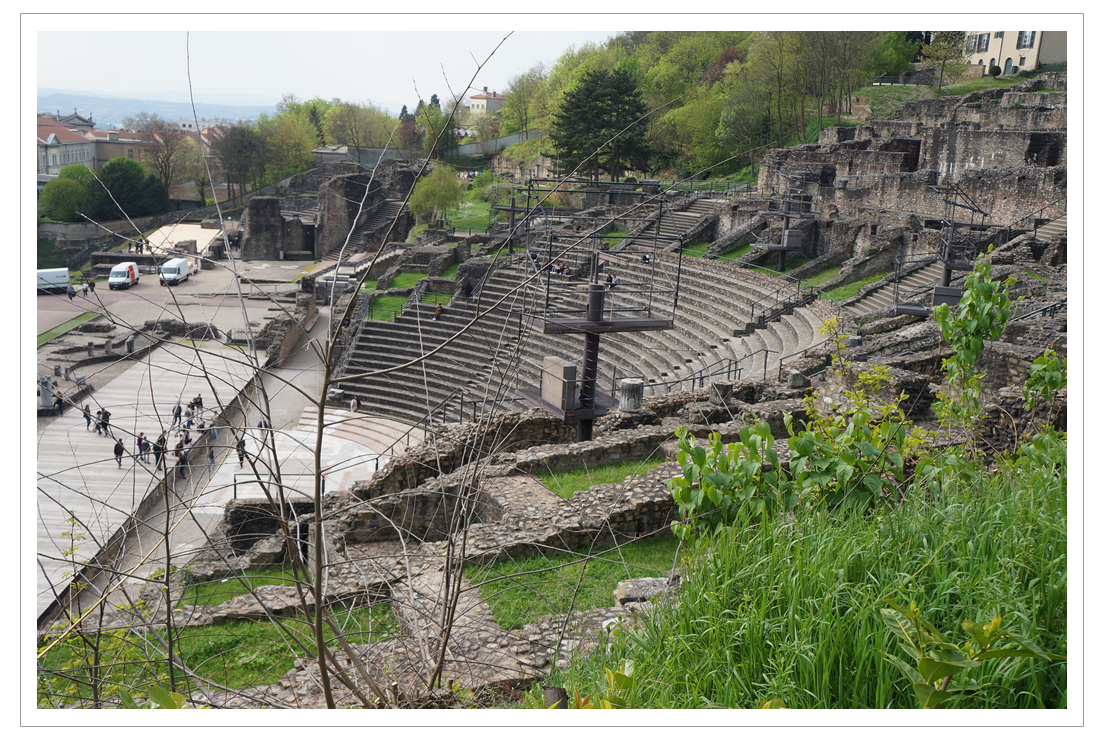 “古代ローマ劇場跡