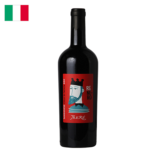 イタリア　メインワインはエミリア・ロマーニャ州のサンジョヴェーゼ100%の赤ワイン